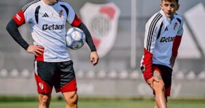El jugador de River que trabajó diferenciado y está en duda para el viaje a Córdoba El jugador de River que trabajó diferenciado y está en duda para el viaje a Córdoba imagen-1
