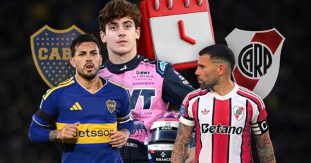 Dos domingos de super acción con Colapinto, Boca y River (casi) al mismo tiempo imagen-18