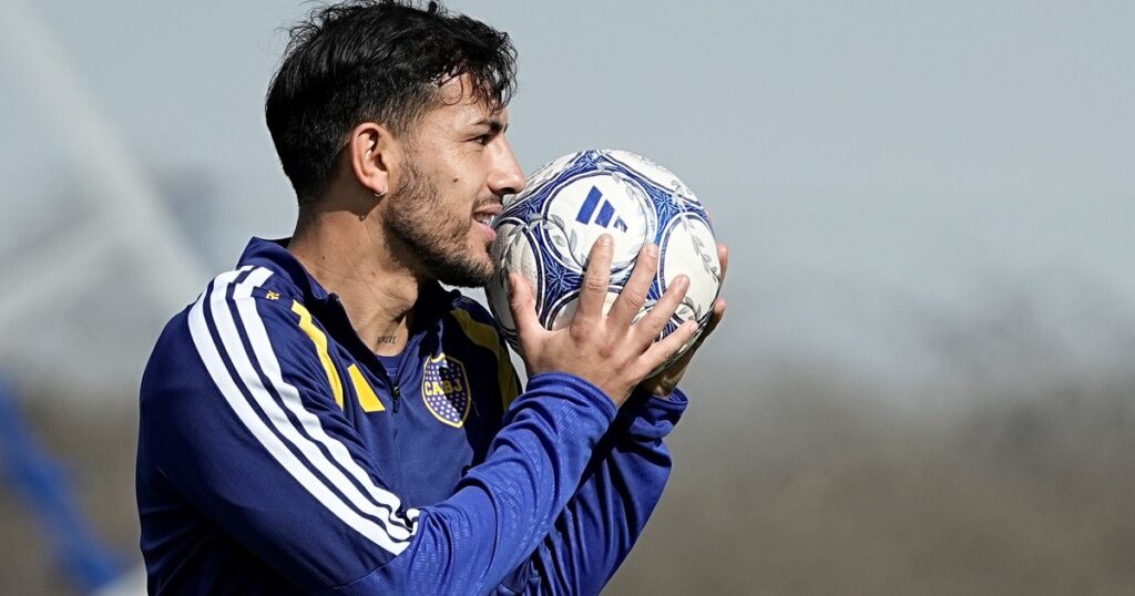La buena noticia con Paredes, Villa y Velasco en el entrenamiento de Boca en Brasil imagen-43